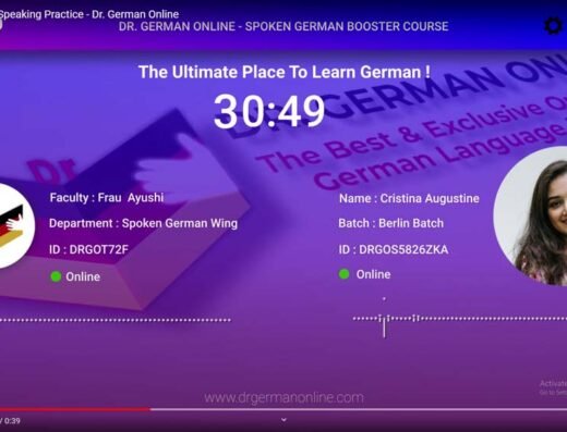 Dr. German Online – The Best & Exclusive German Language Institute