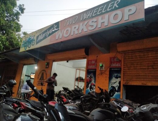 Maria’s two wheeler workshop